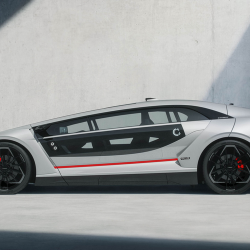 2027 Ceer Exobot Sedan Side View
