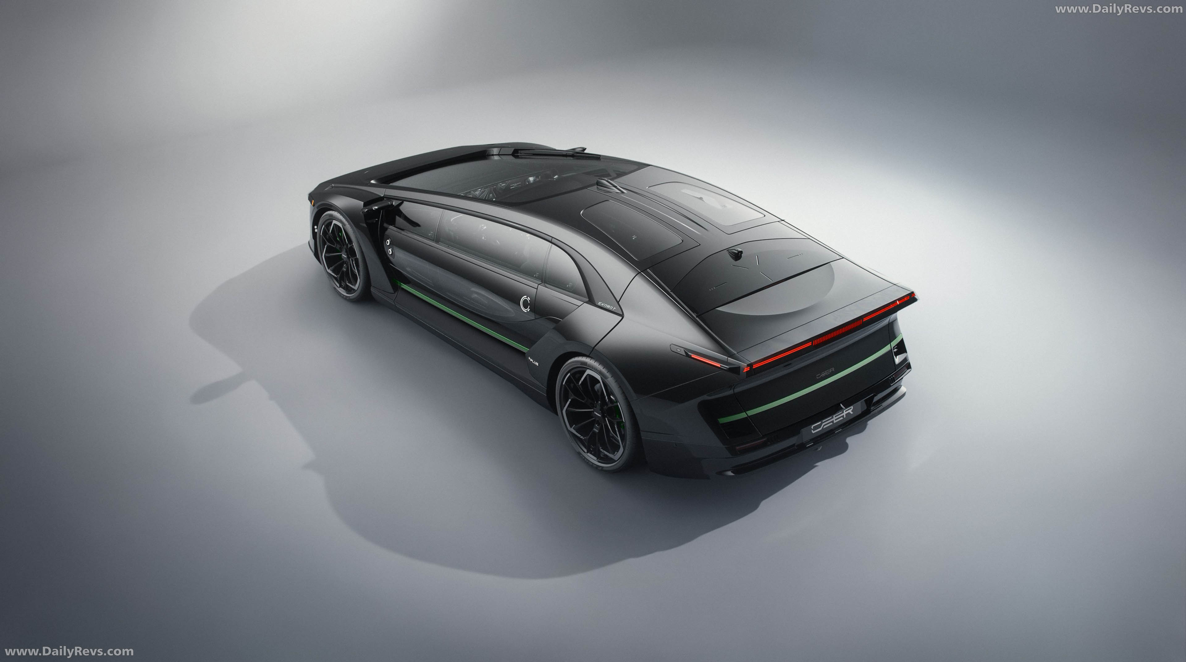 2027 Ceer Exobot Sedan Top View