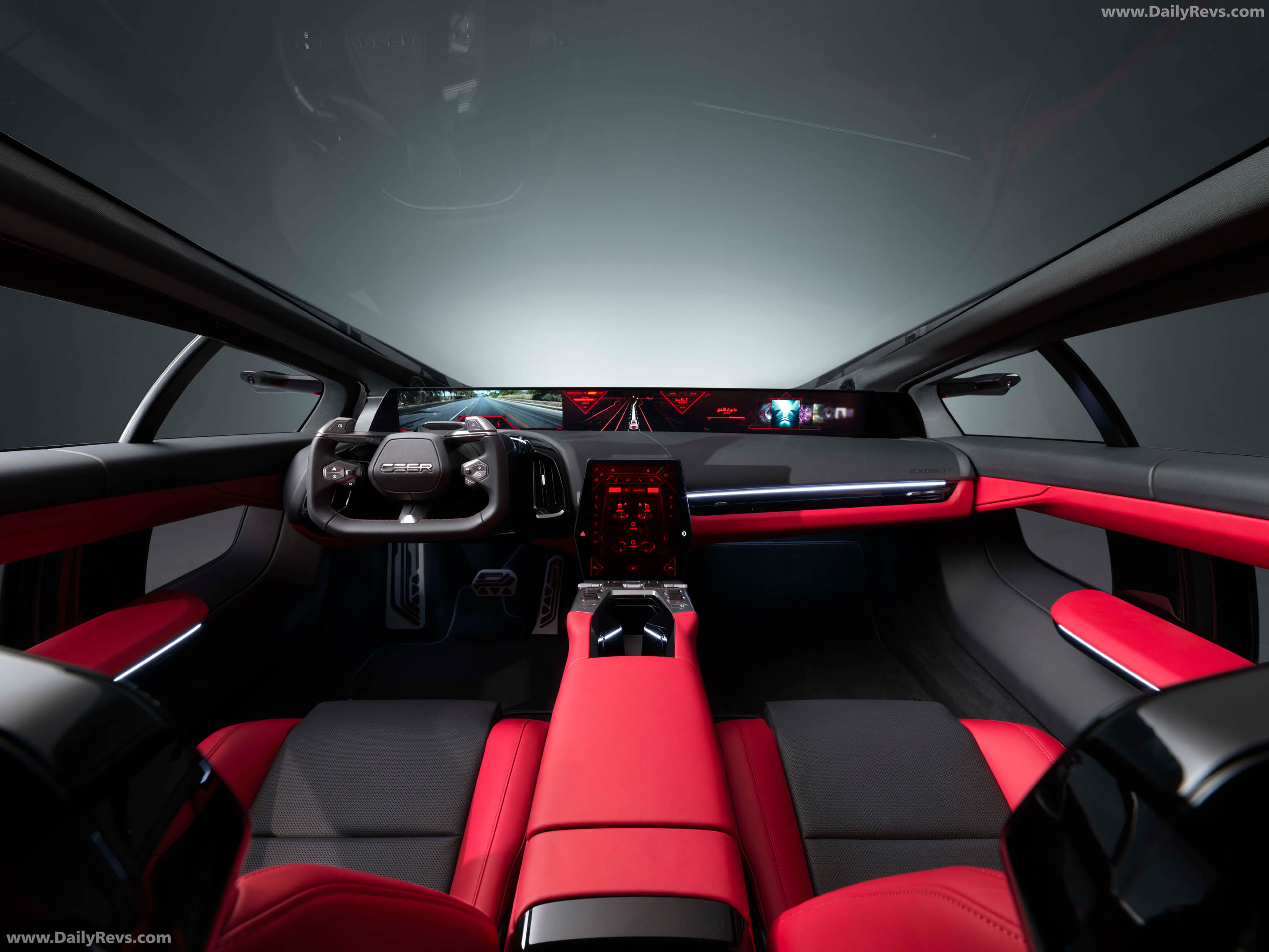 2027 Ceer Exobot Sedan Interior