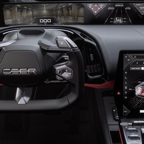 2027 Ceer Exobot Sedan Interior