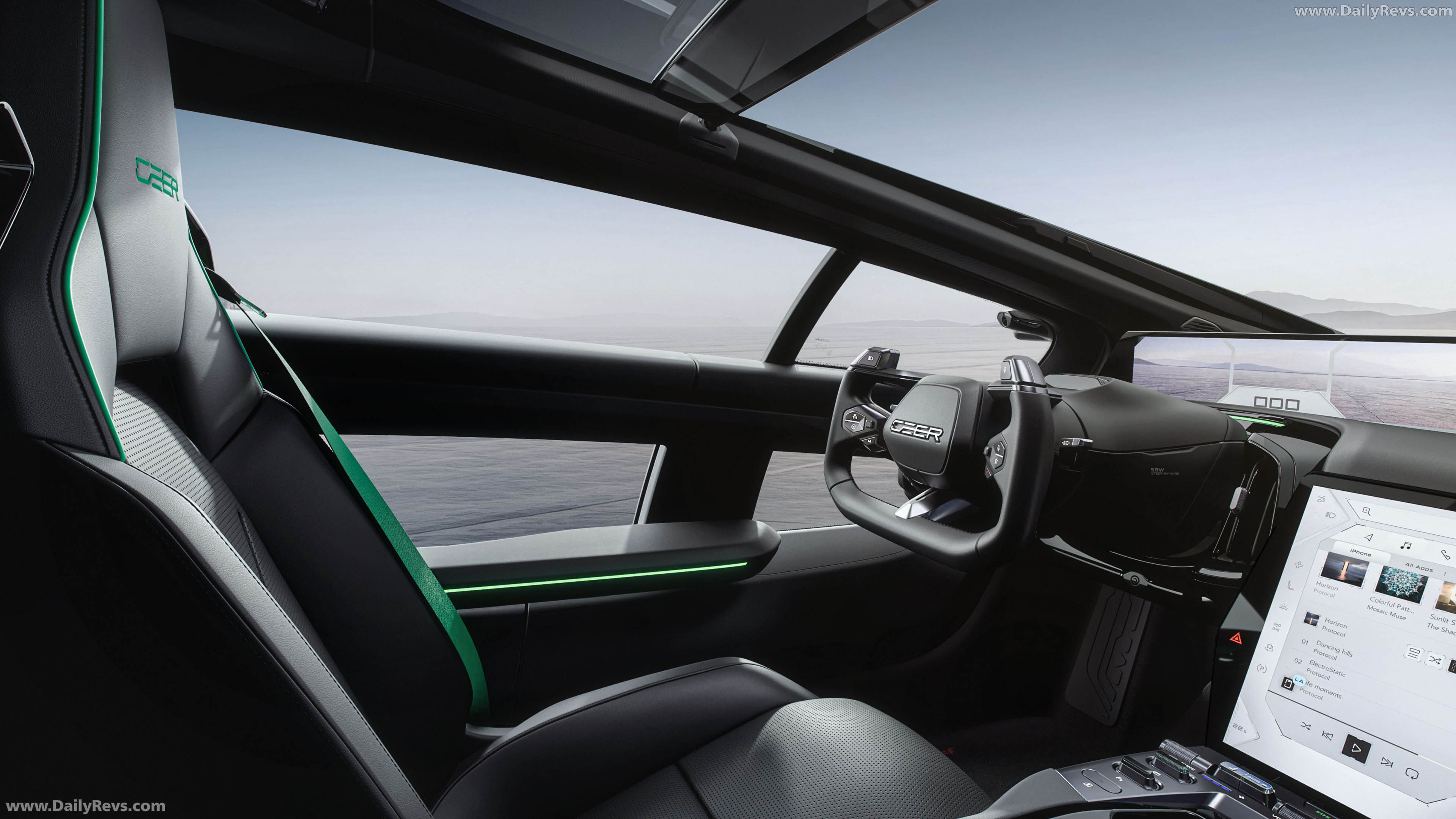 2027 Ceer Exobot Sedan Interior