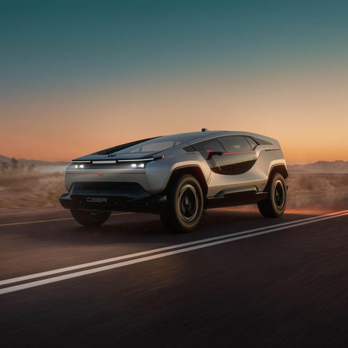 2027 Ceer Exobot SUV Front View