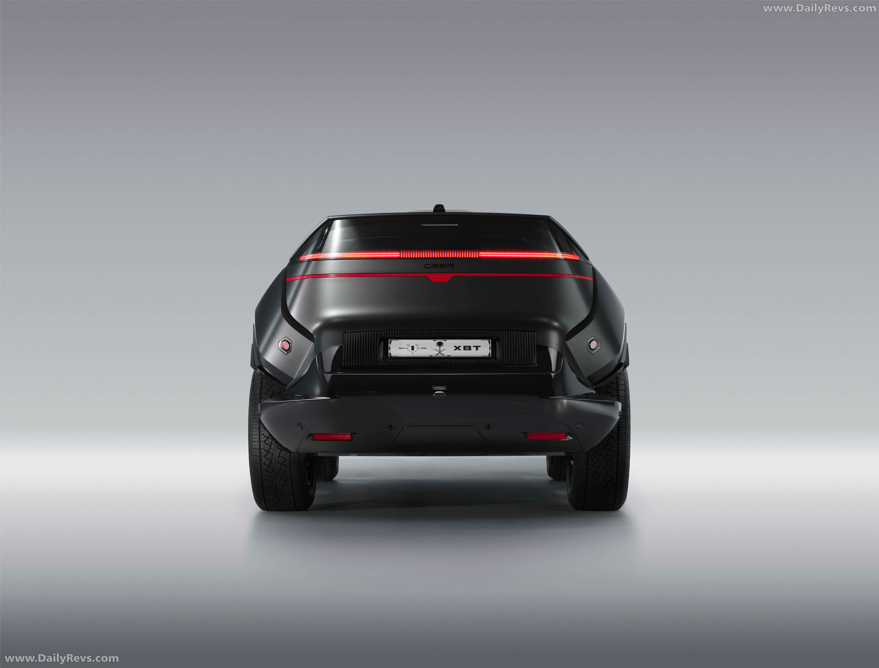 2027 Ceer Exobot SUV Rear View