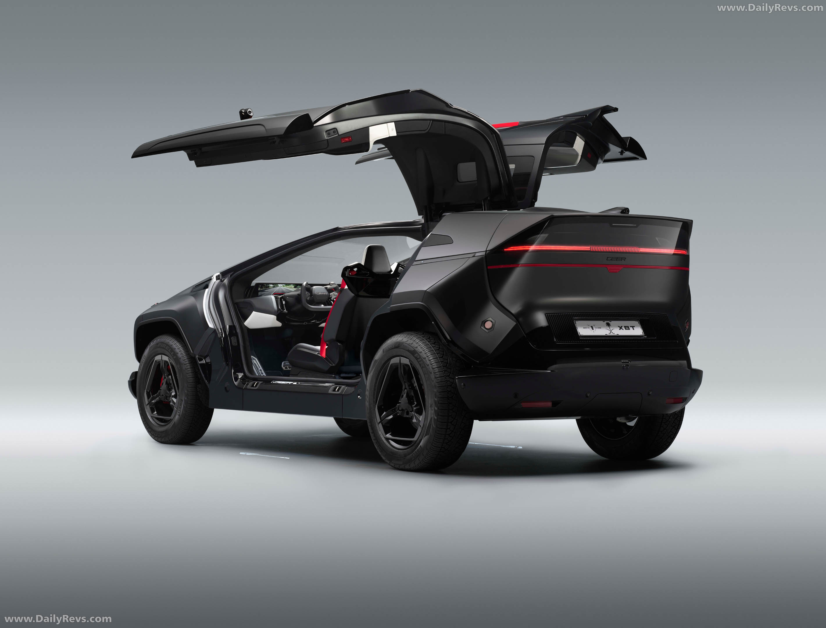 2027 Ceer Exobot SUV Rear View