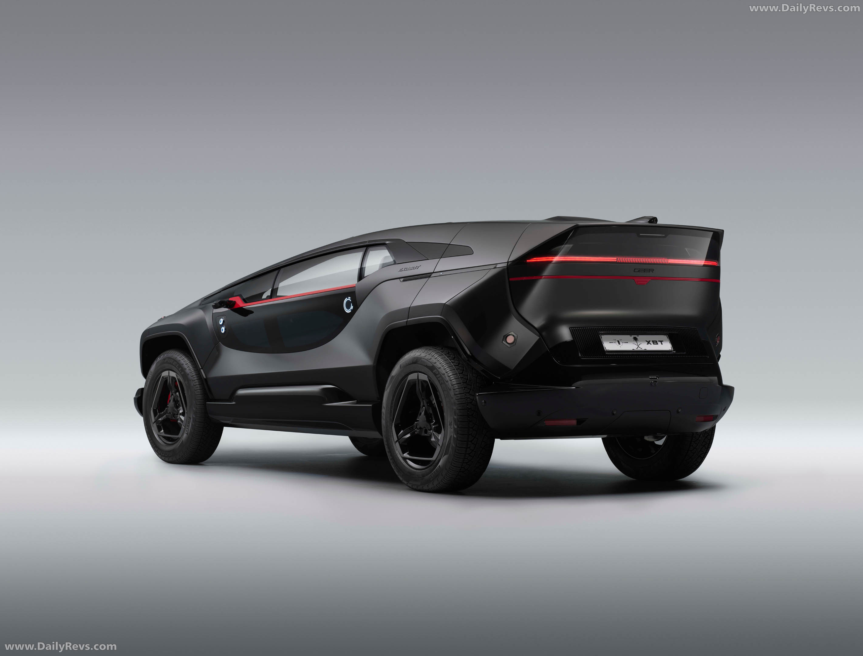 2027 Ceer Exobot SUV Rear View