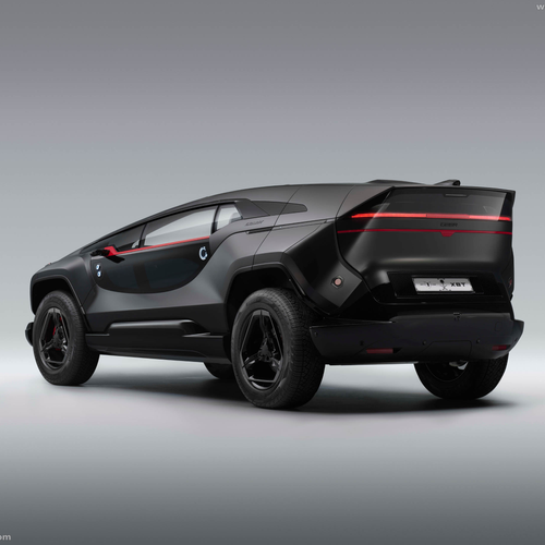 2027 Ceer Exobot SUV Rear View