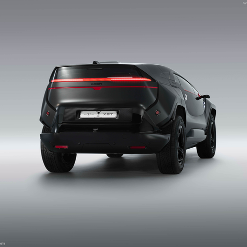 2027 Ceer Exobot SUV Rear View