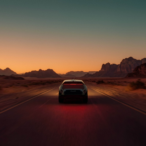 2027 Ceer Exobot SUV Rear View