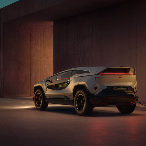 2027 Ceer Exobot SUV Rear View
