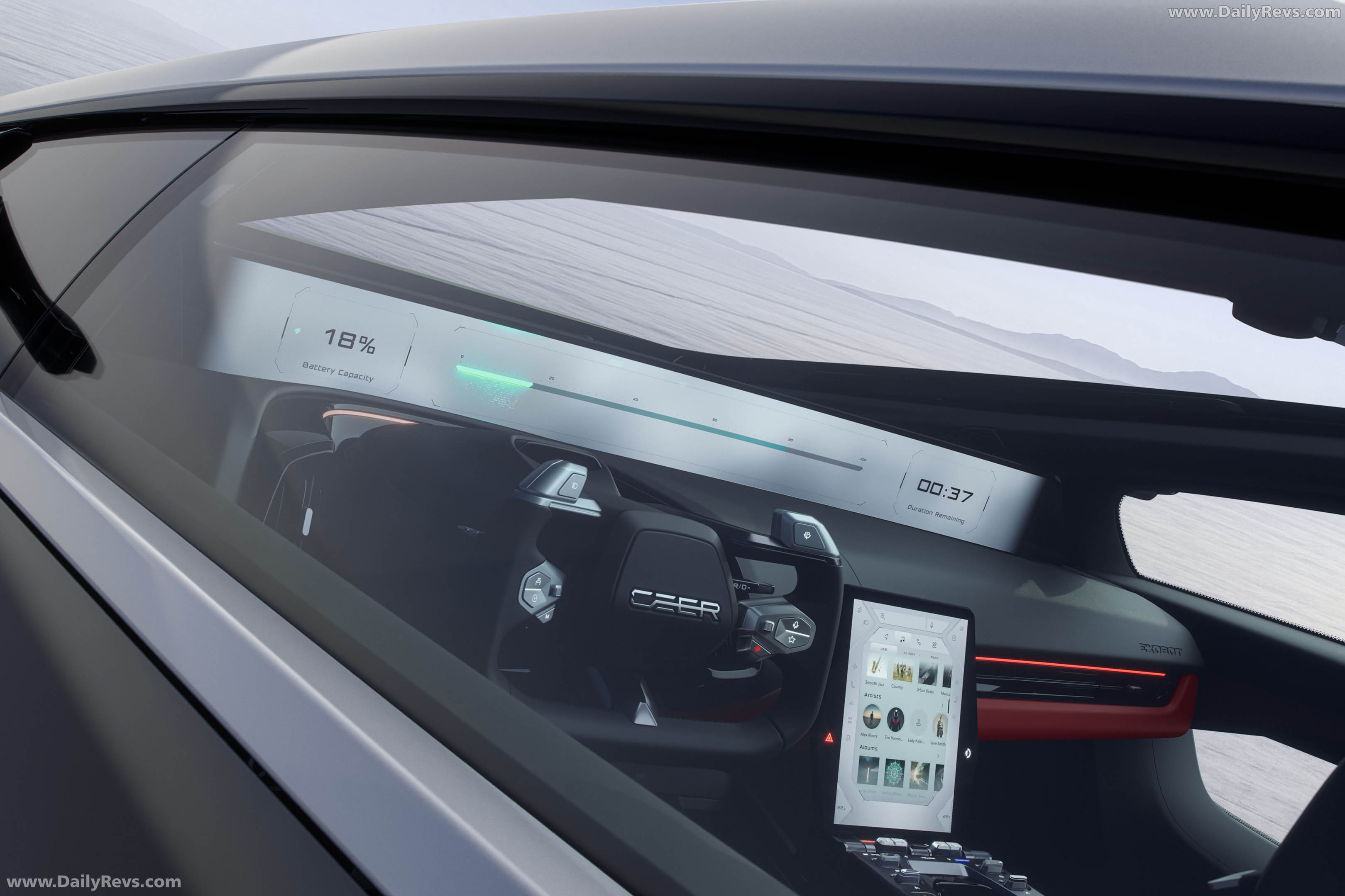 2027 Ceer Exobot SUV Interior
