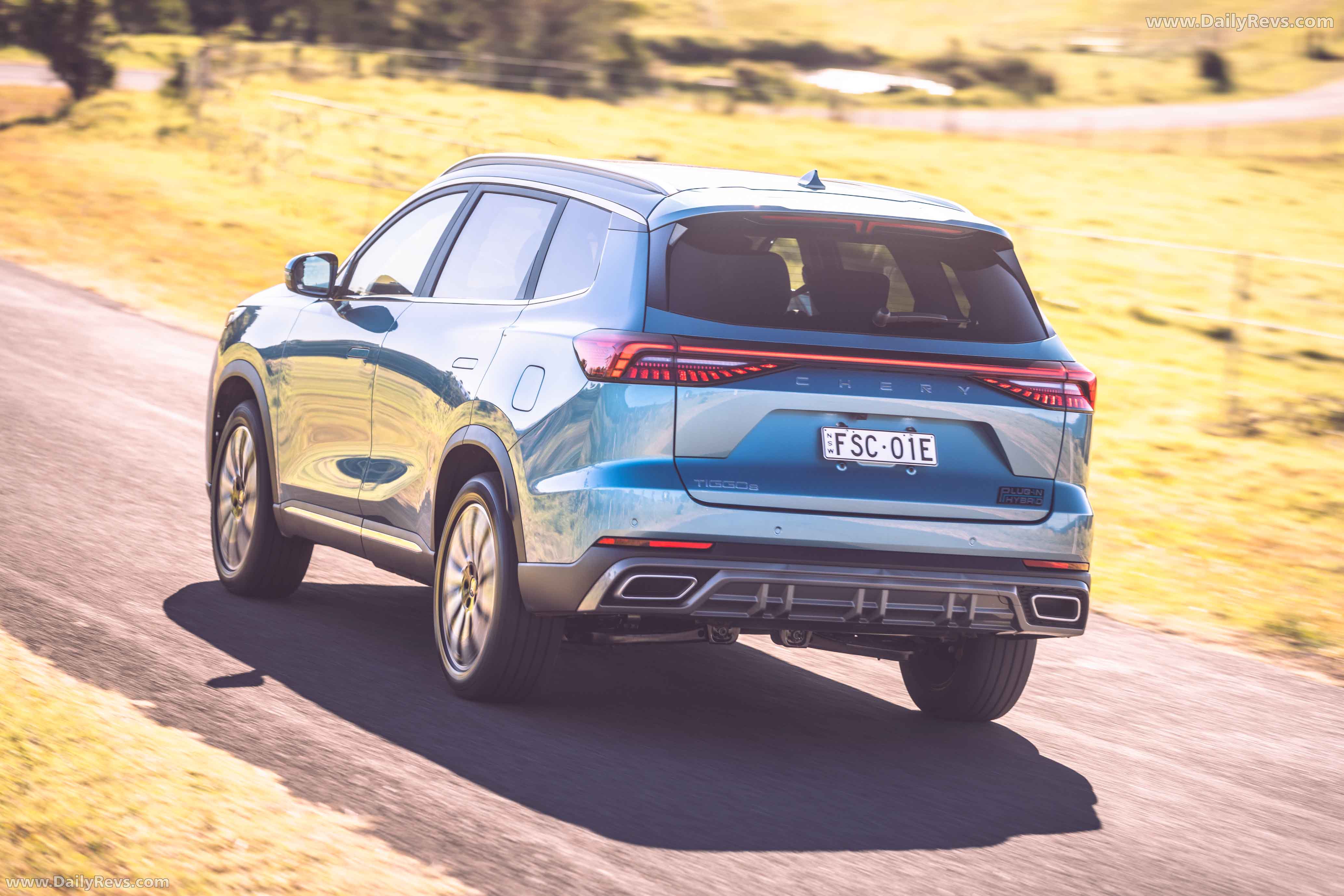 2025 Chery Automobiles Tiggo 8 Super Hybrid Rear View