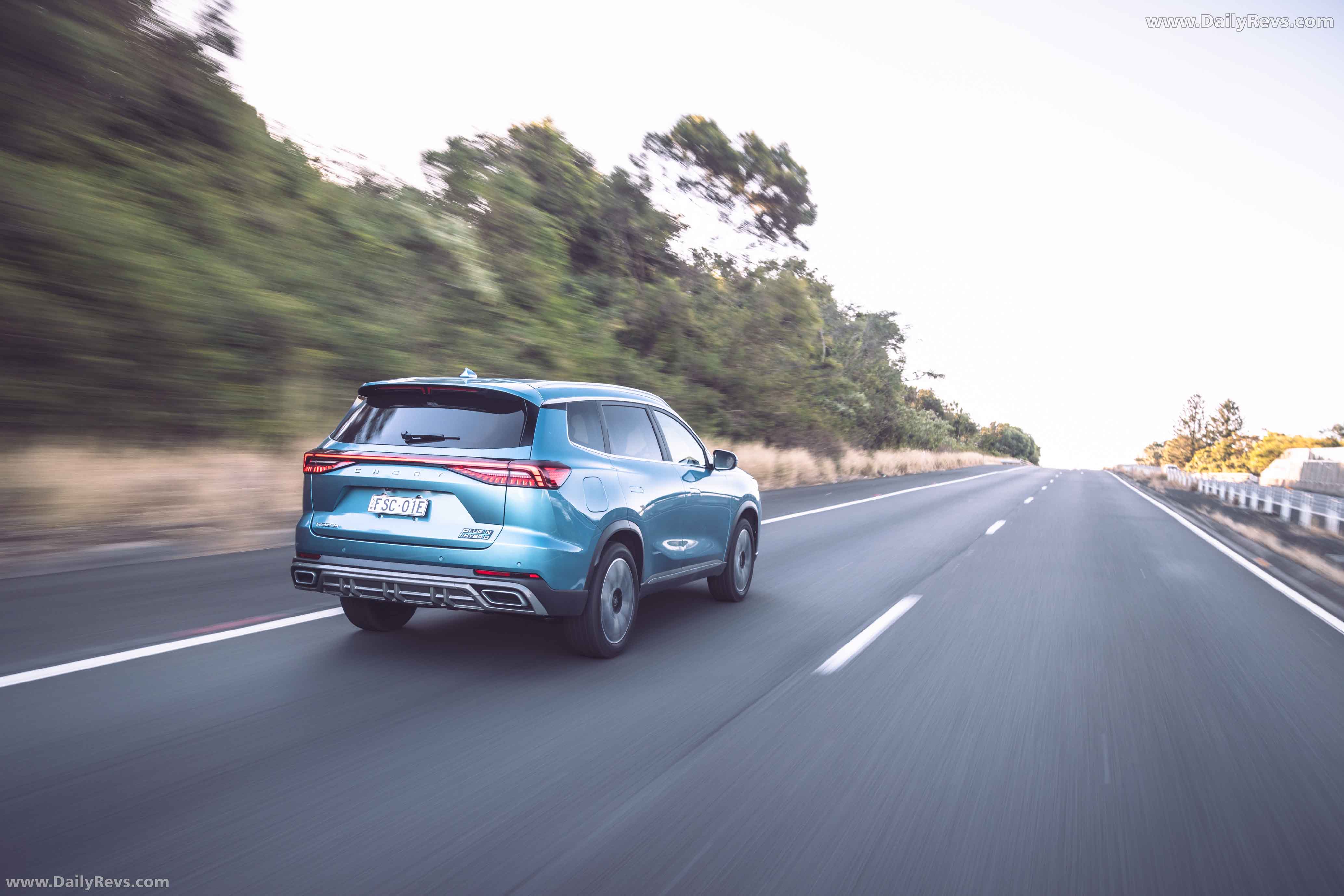 2025 Chery Automobiles Tiggo 8 Super Hybrid Rear View