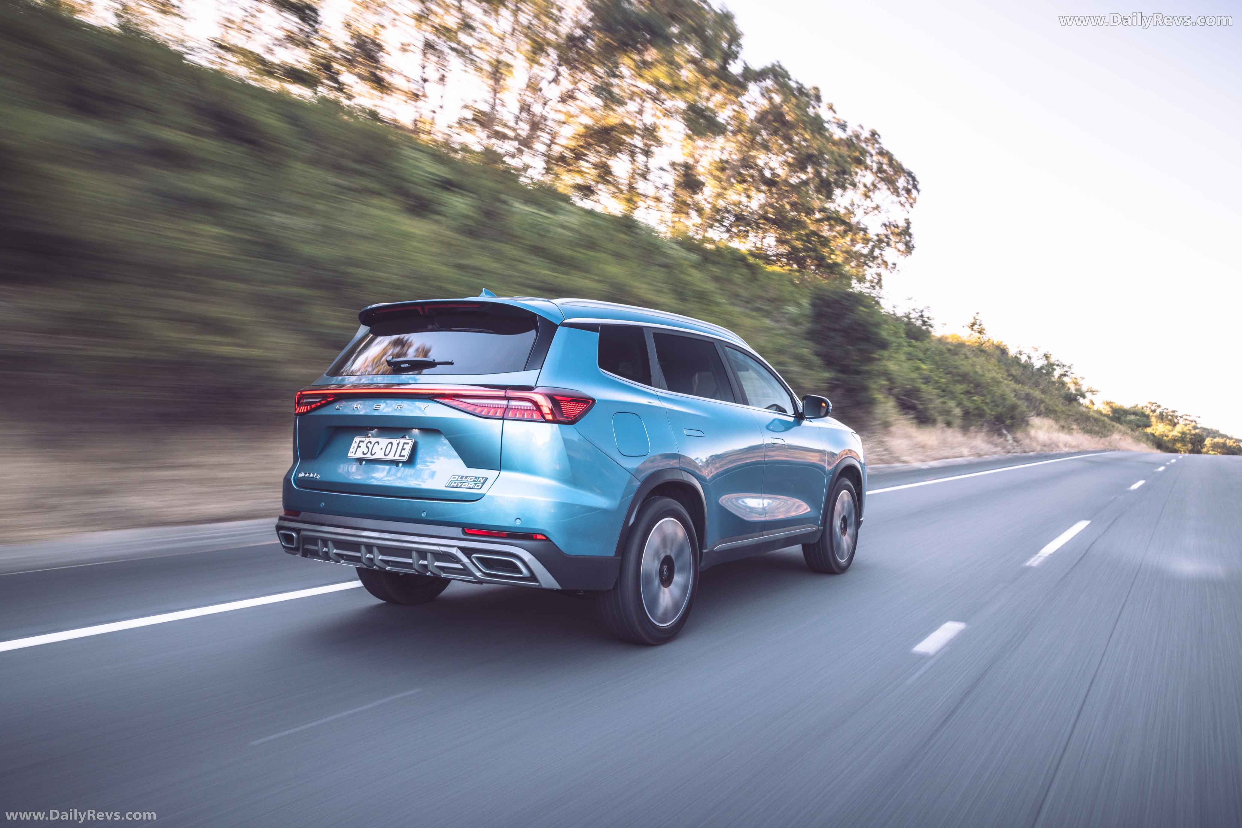 2025 Chery Automobiles Tiggo 8 Super Hybrid Rear View
