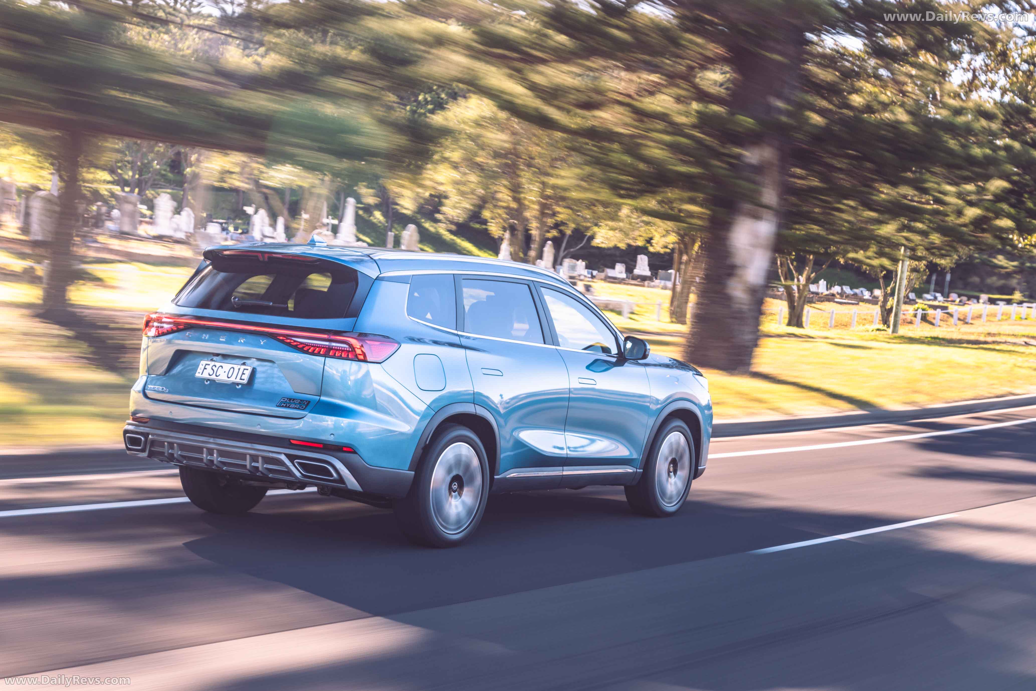 2025 Chery Automobiles Tiggo 8 Super Hybrid Rear View