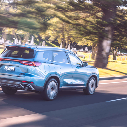 2025 Chery Automobiles Tiggo 8 Super Hybrid Rear View