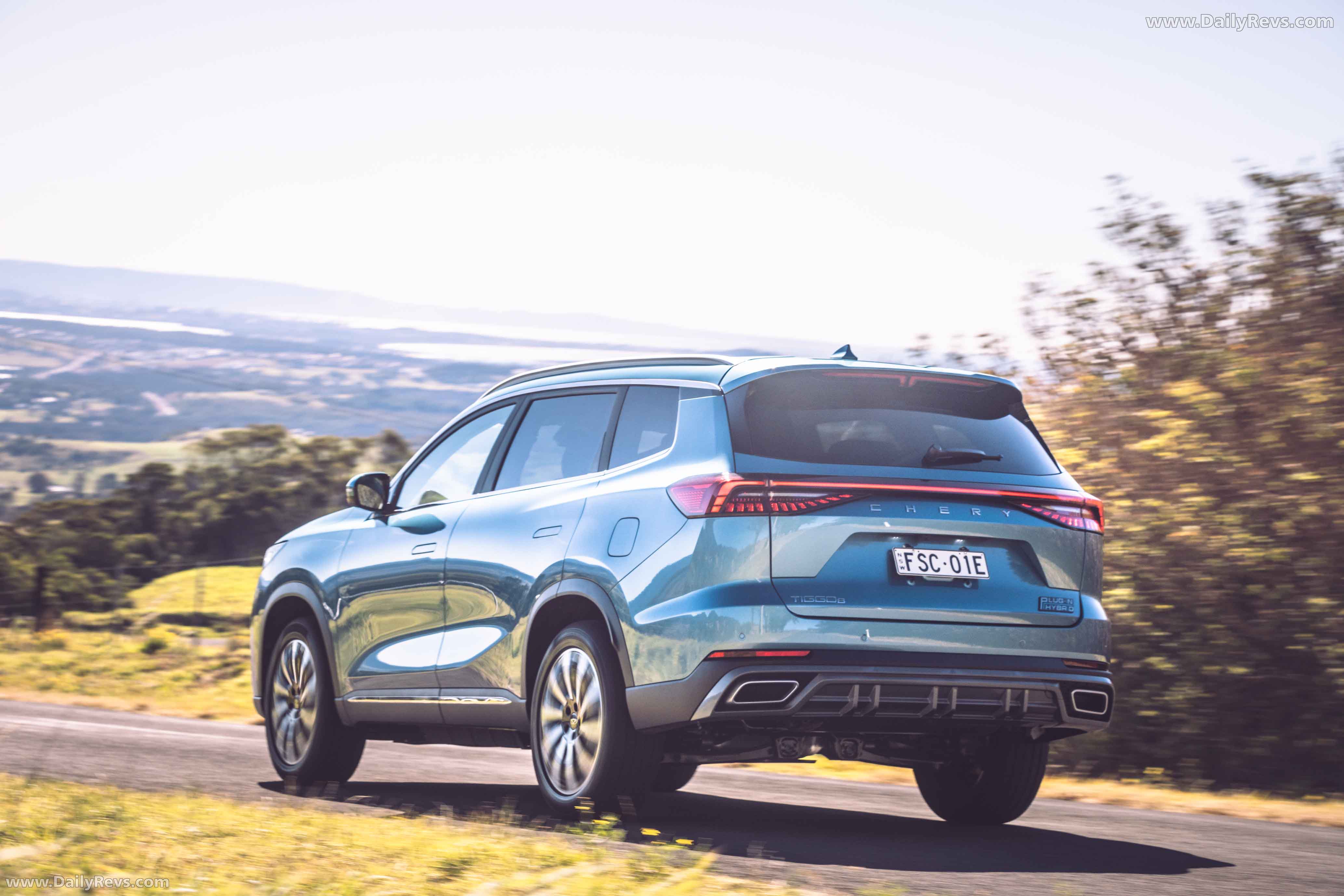 2025 Chery Automobiles Tiggo 8 Super Hybrid Rear View