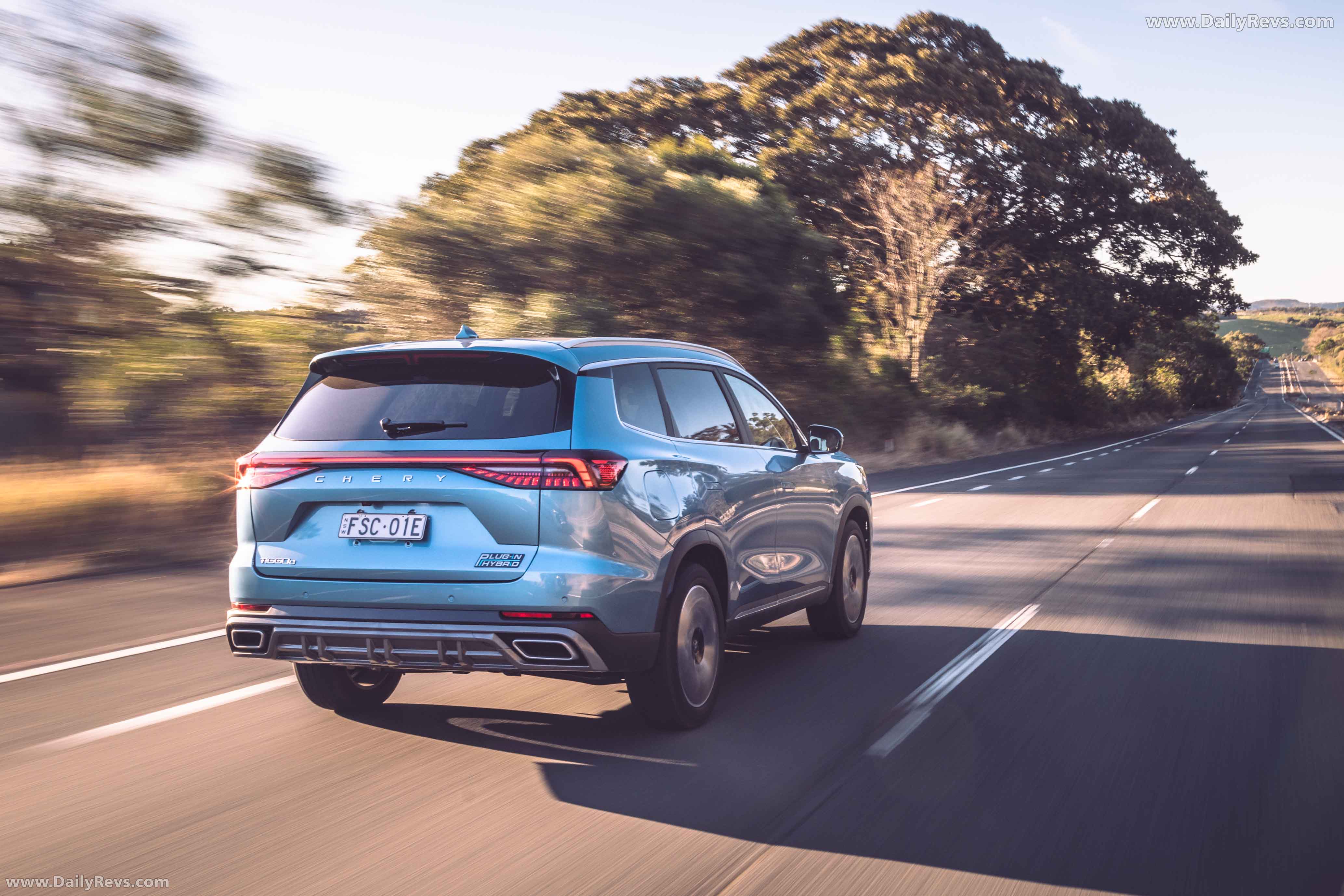 2025 Chery Automobiles Tiggo 8 Super Hybrid Rear View