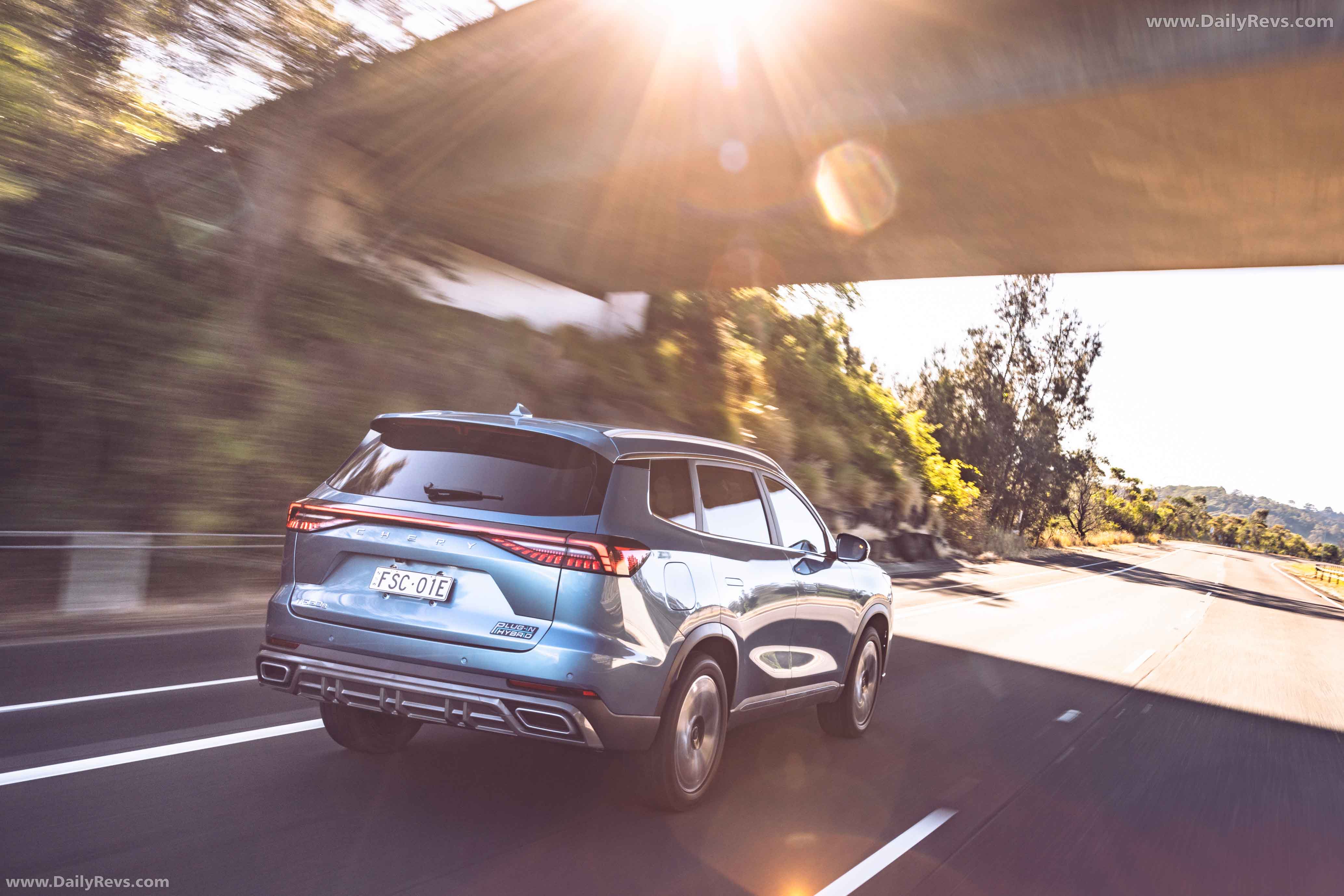 2025 Chery Automobiles Tiggo 8 Super Hybrid Rear View