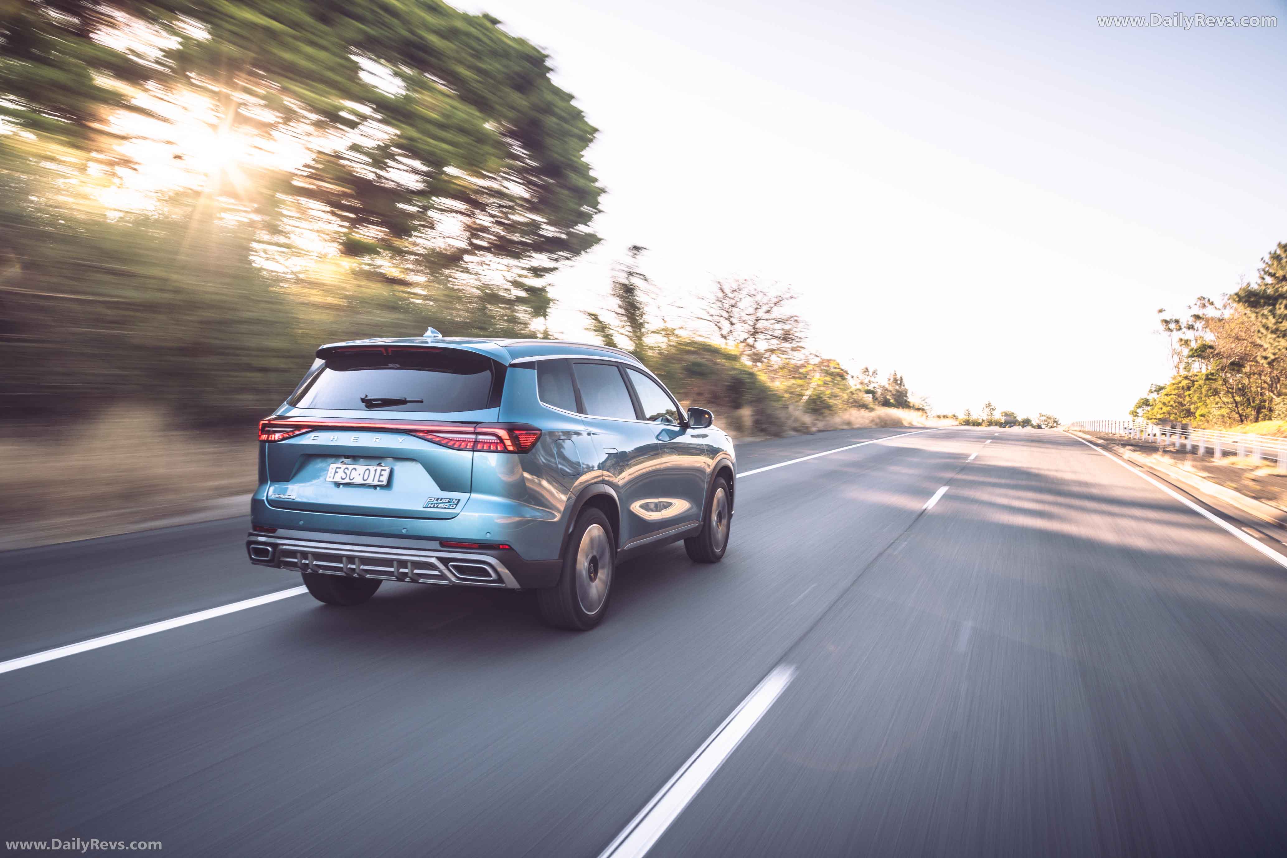 2025 Chery Automobiles Tiggo 8 Super Hybrid Rear View