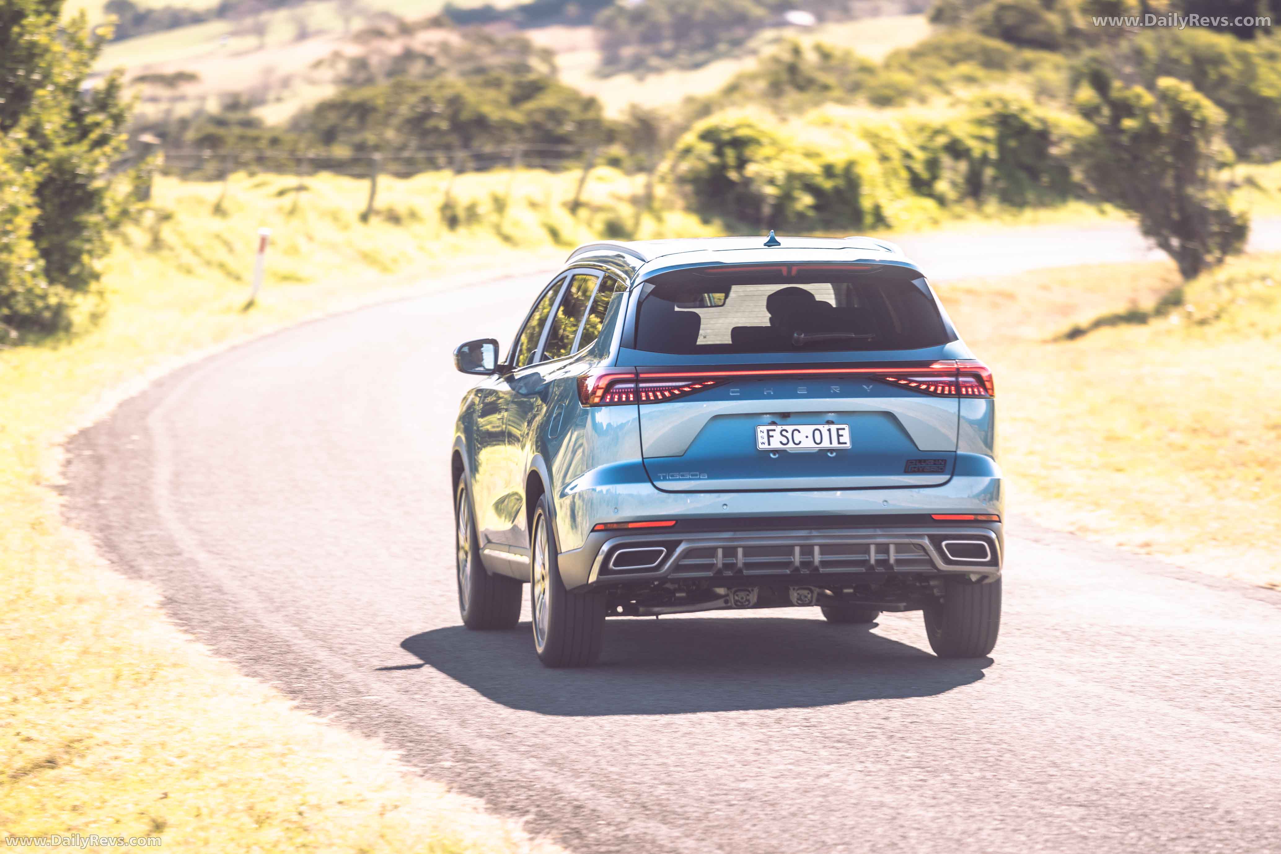 2025 Chery Automobiles Tiggo 8 Super Hybrid Rear View