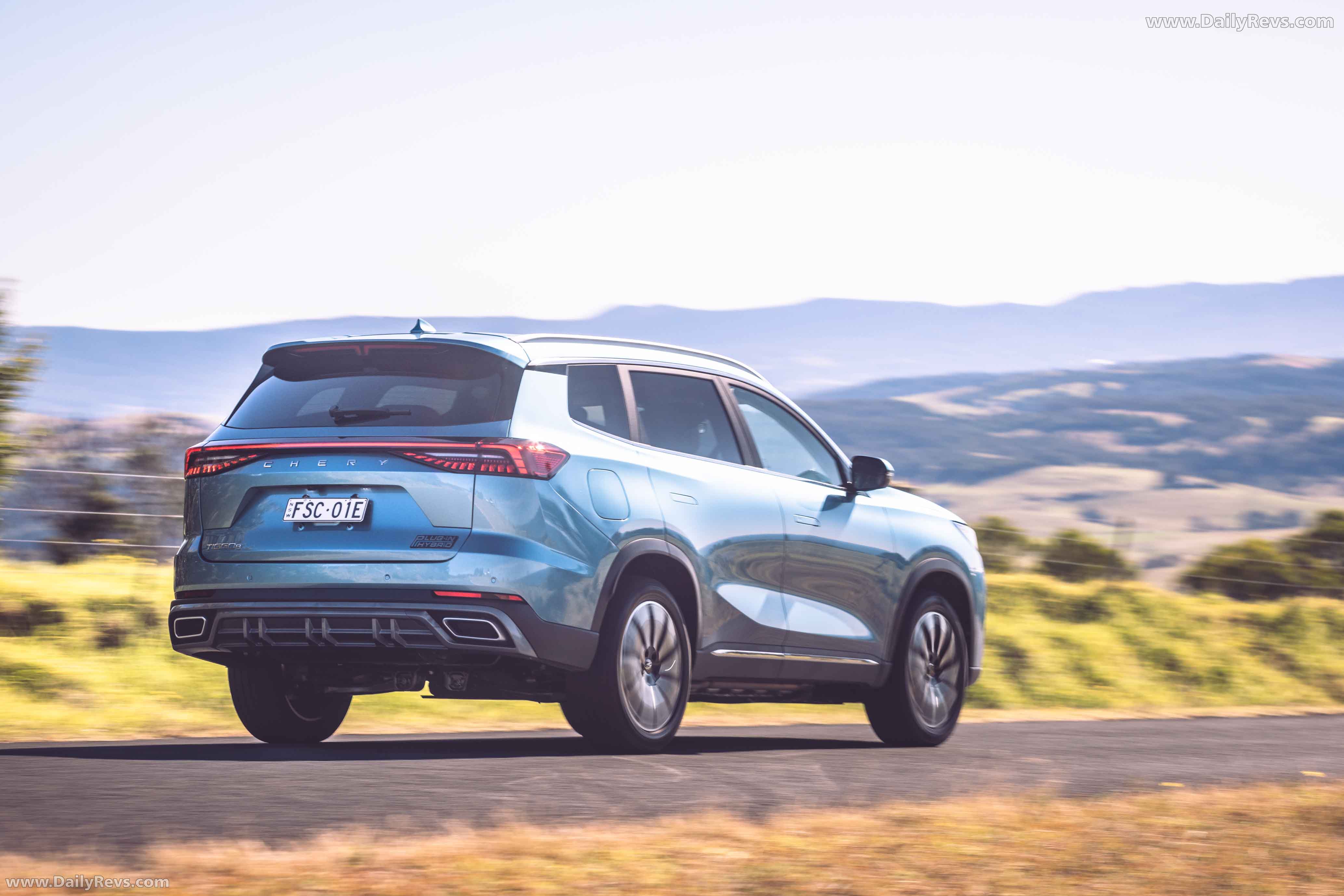 2025 Chery Automobiles Tiggo 8 Super Hybrid Rear View
