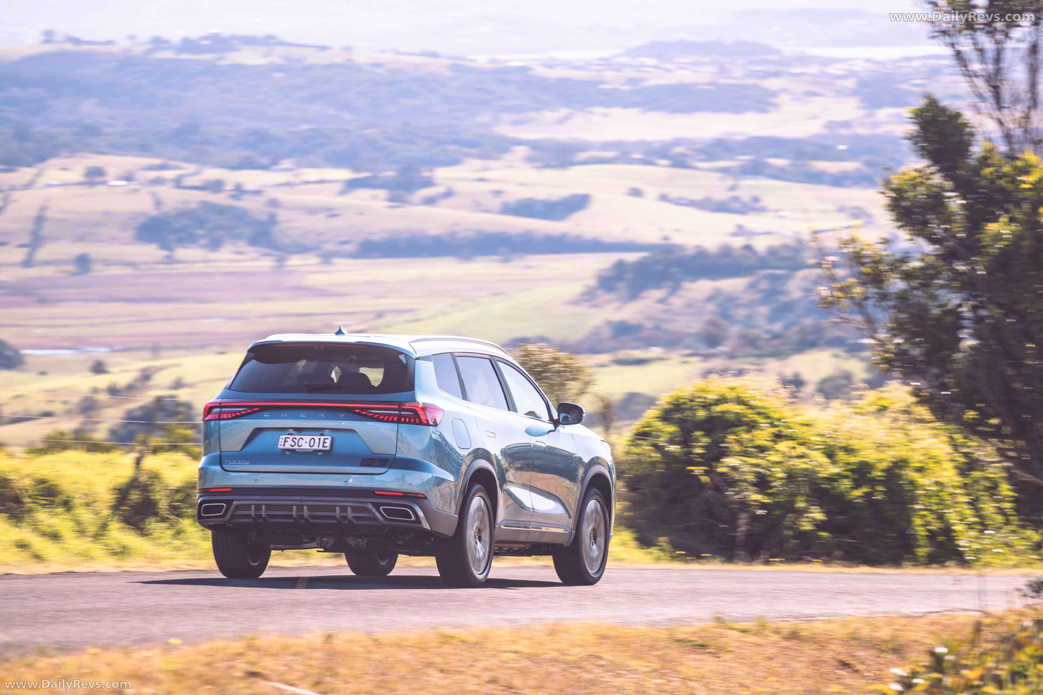 2025 Chery Automobiles Tiggo 8 Super Hybrid Rear View
