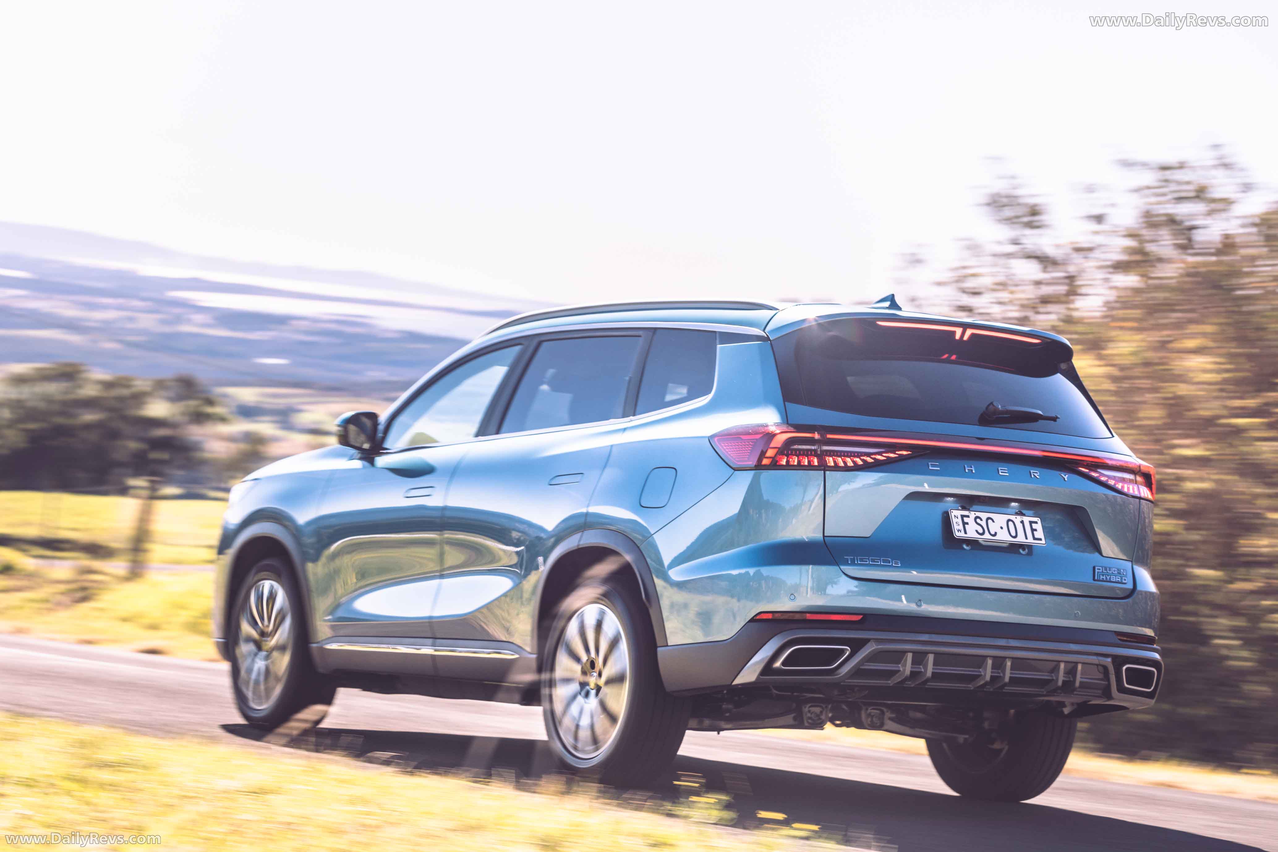 2025 Chery Automobiles Tiggo 8 Super Hybrid Rear View