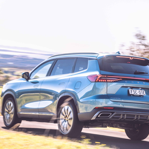 2025 Chery Automobiles Tiggo 8 Super Hybrid Rear View