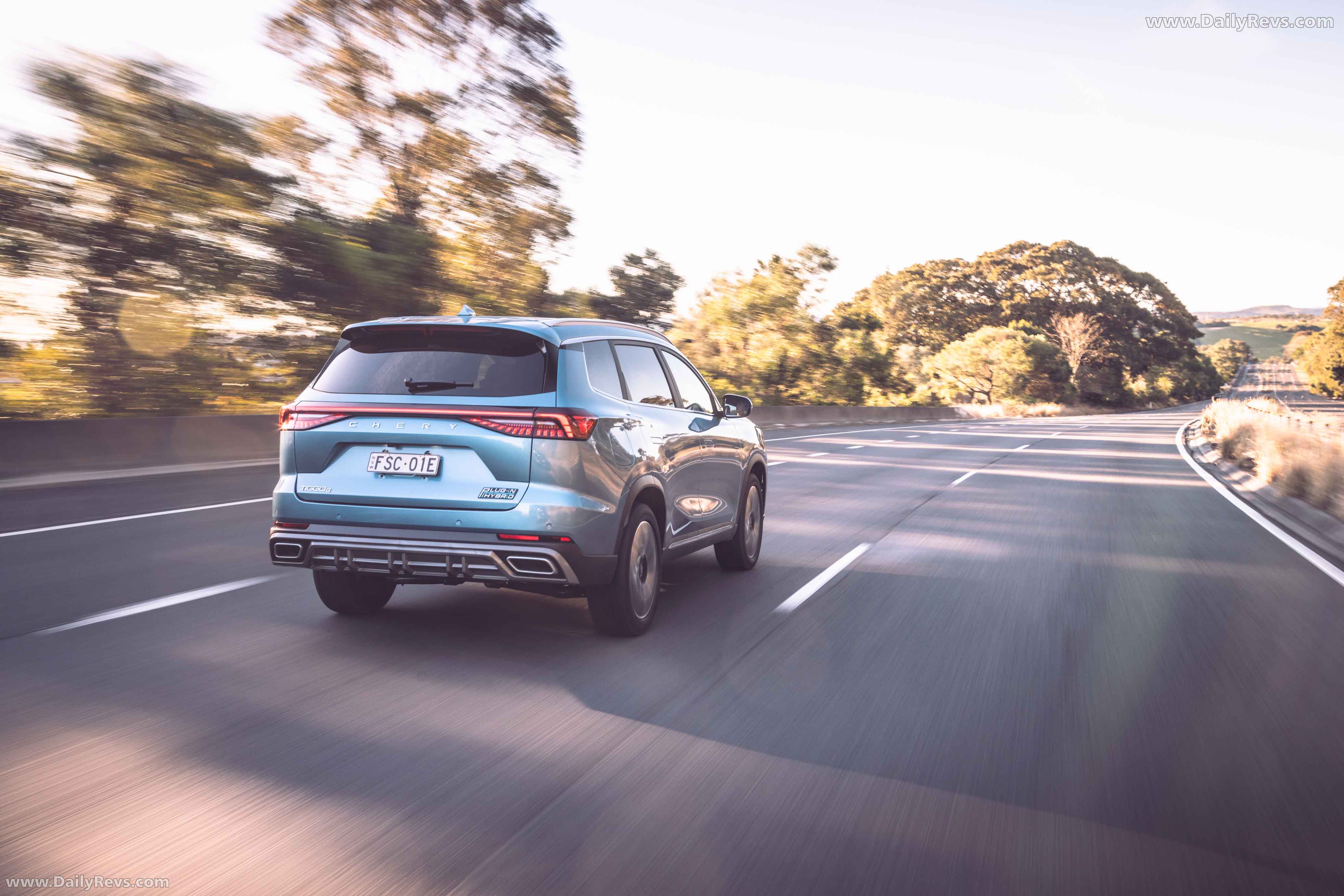 2025 Chery Automobiles Tiggo 8 Super Hybrid Rear View