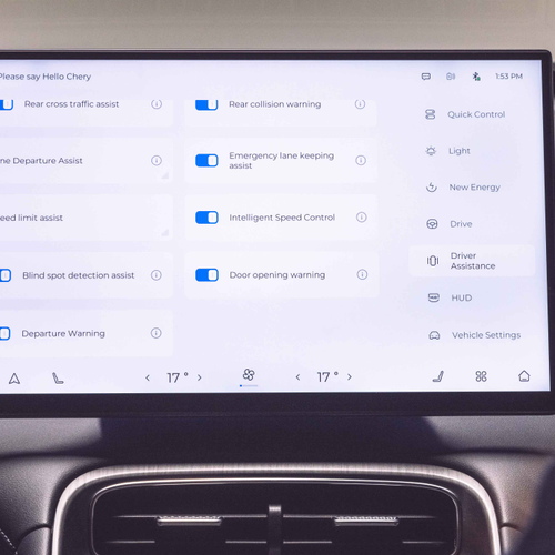 2025 Chery Automobiles Tiggo 8 Super Hybrid Interior