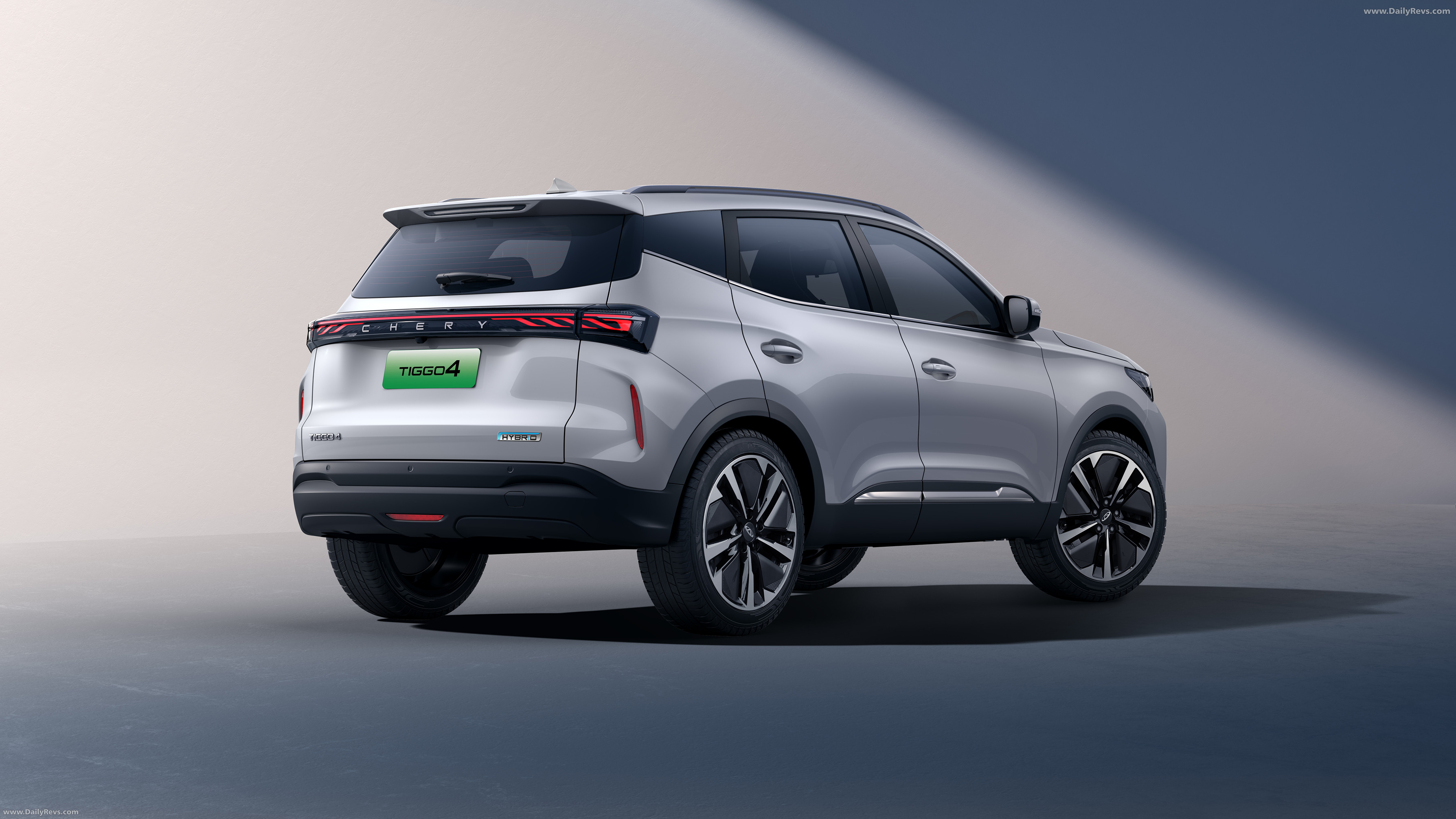 2026 Chery Automobiles Tiggo 4 Hybrid Rear View