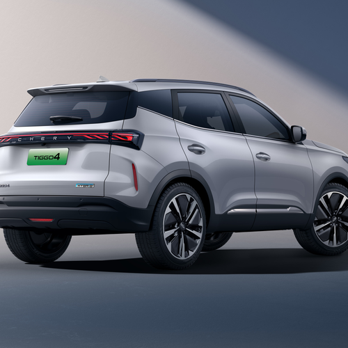 2026 Chery Automobiles Tiggo 4 Hybrid Rear View