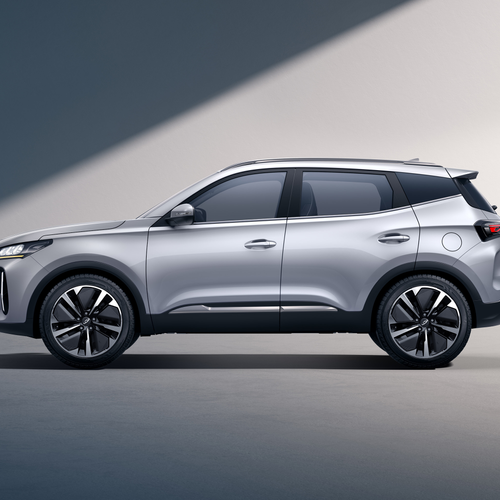 2026 Chery Automobiles Tiggo 4 Hybrid Side View