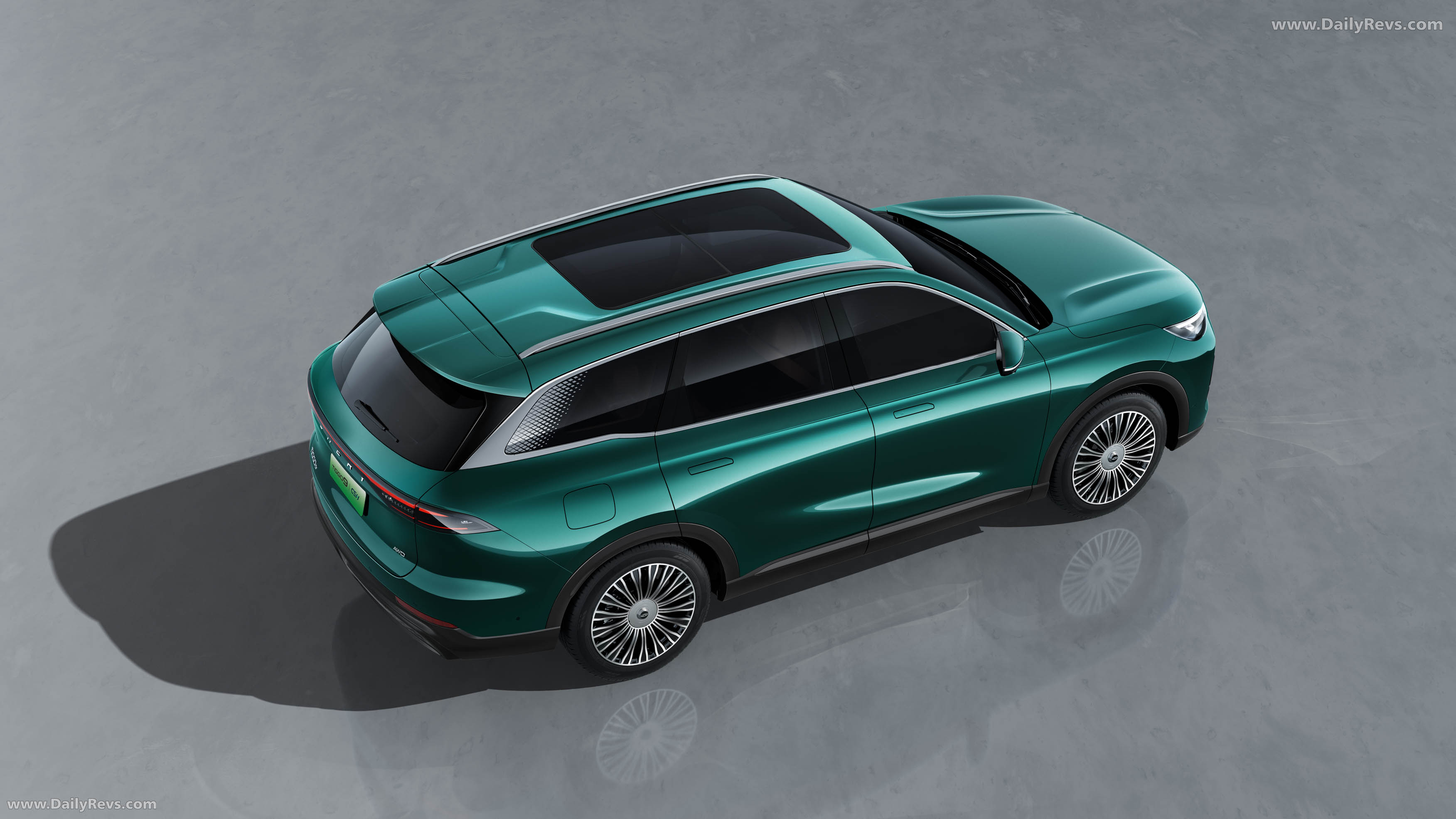 2025 Chery Automobiles Tiggo 9 Super Hybrid Top View