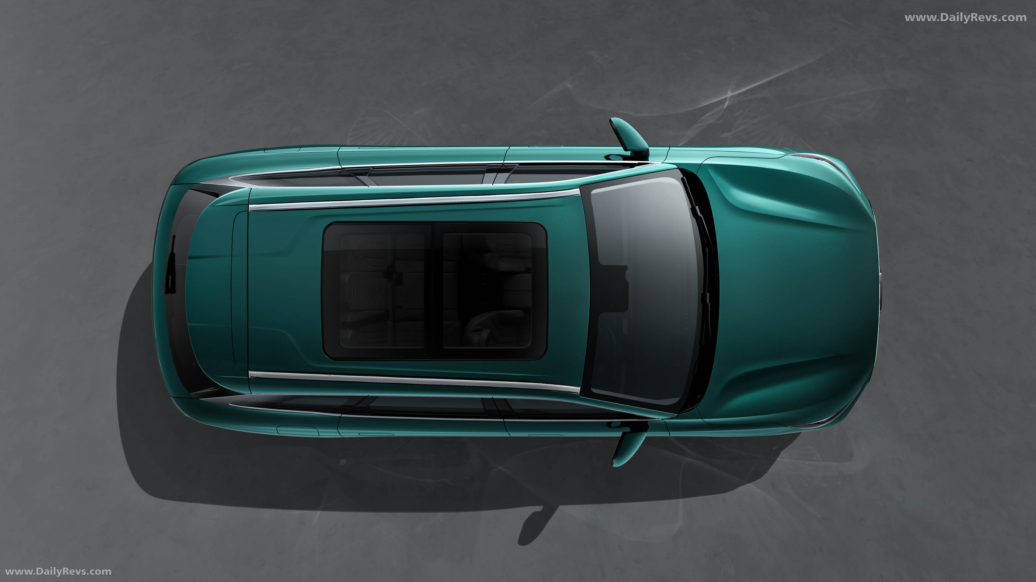2025 Chery Automobiles Tiggo 9 Super Hybrid Top View