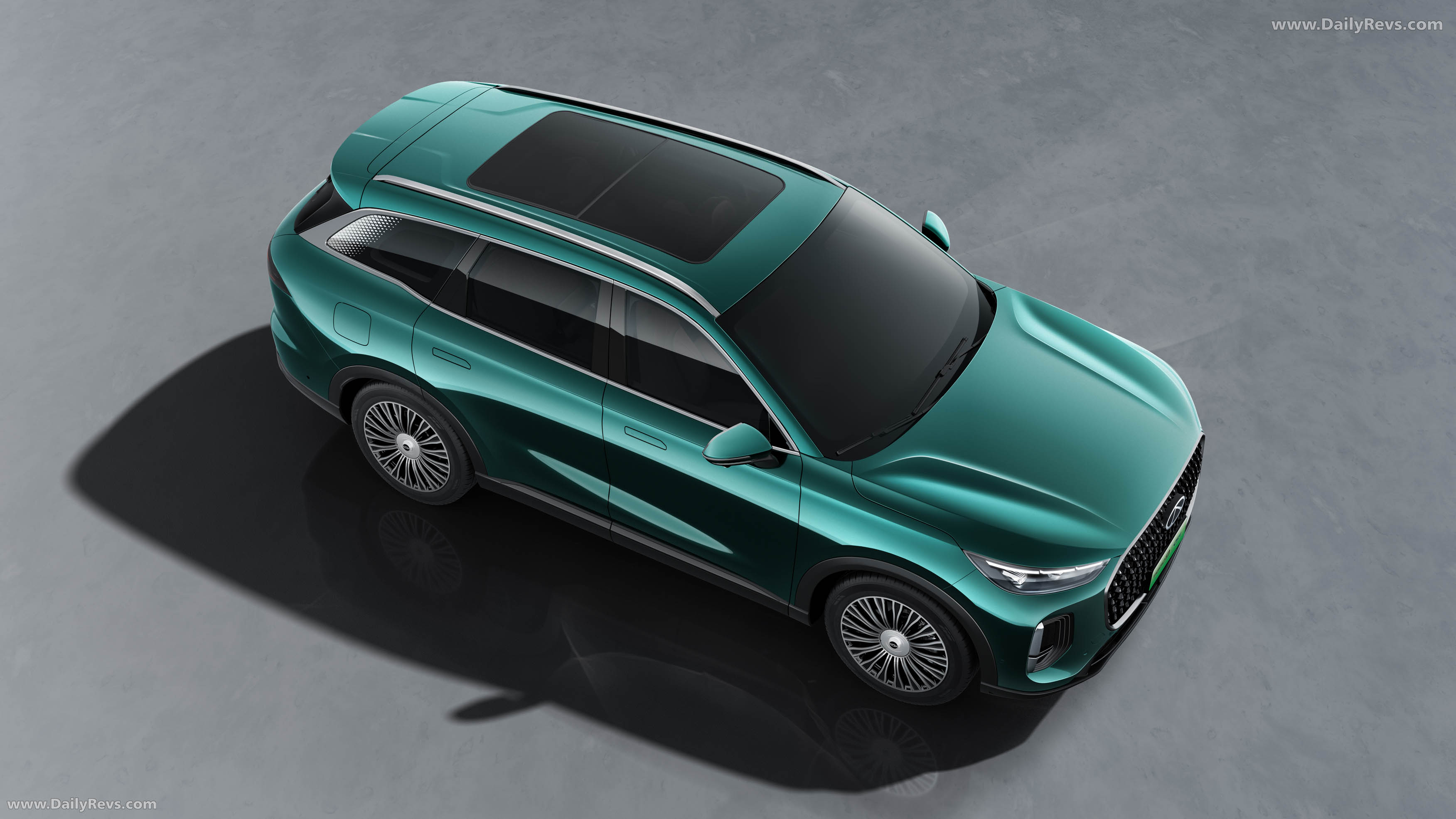 2025 Chery Automobiles Tiggo 9 Super Hybrid Top View