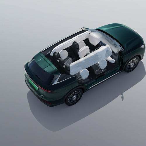 2025 Chery Automobiles Tiggo 9 Super Hybrid Top View