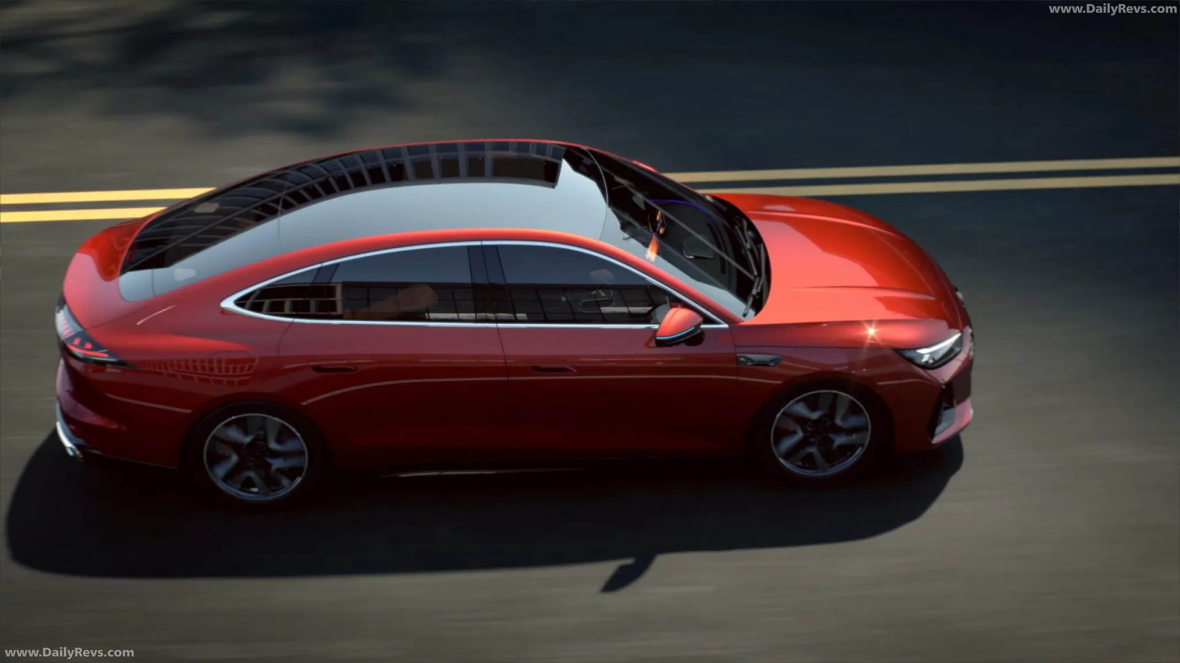 2026 Chery Automobiles Arrizo S Concept Top View