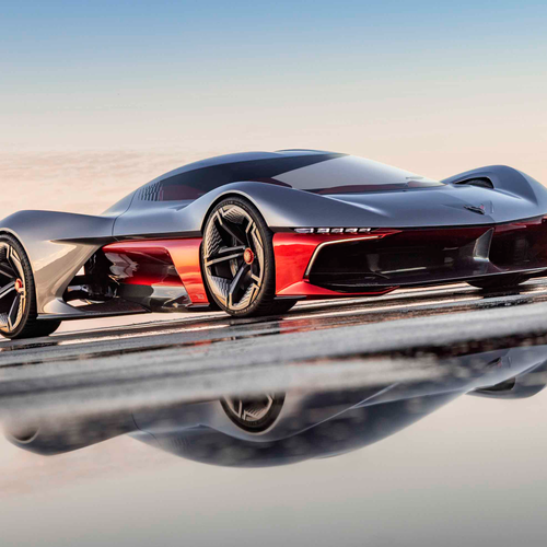 2025 Chevrolet Corvette SoCal Concept Front View