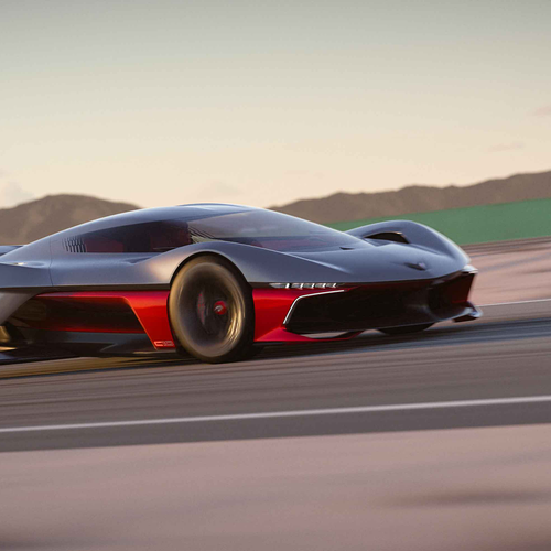 2025 Chevrolet Corvette SoCal Concept Front View
