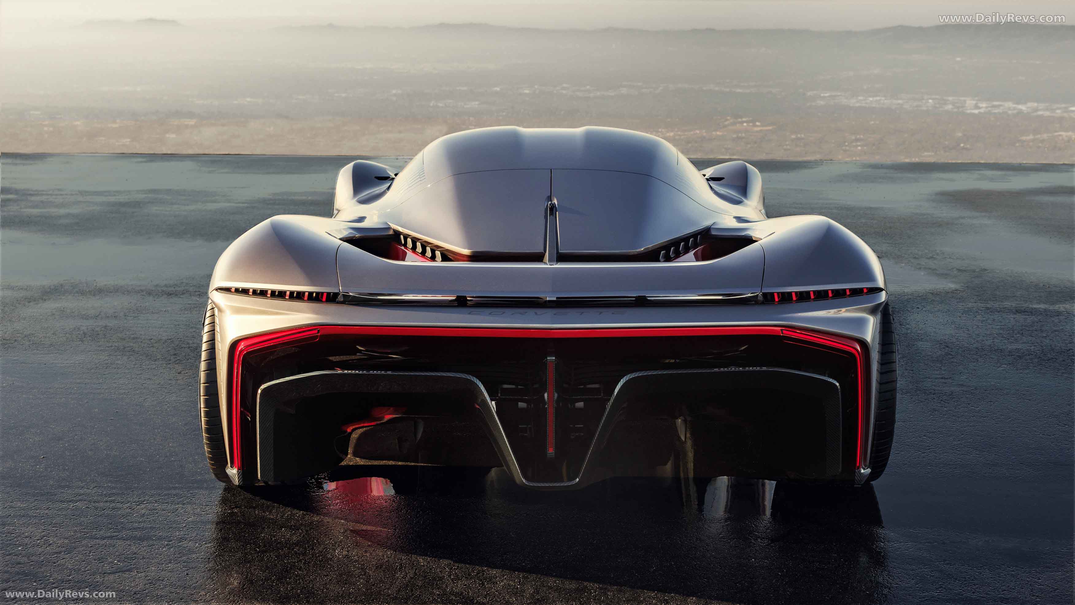 2025 Chevrolet Corvette SoCal Concept Rear View
