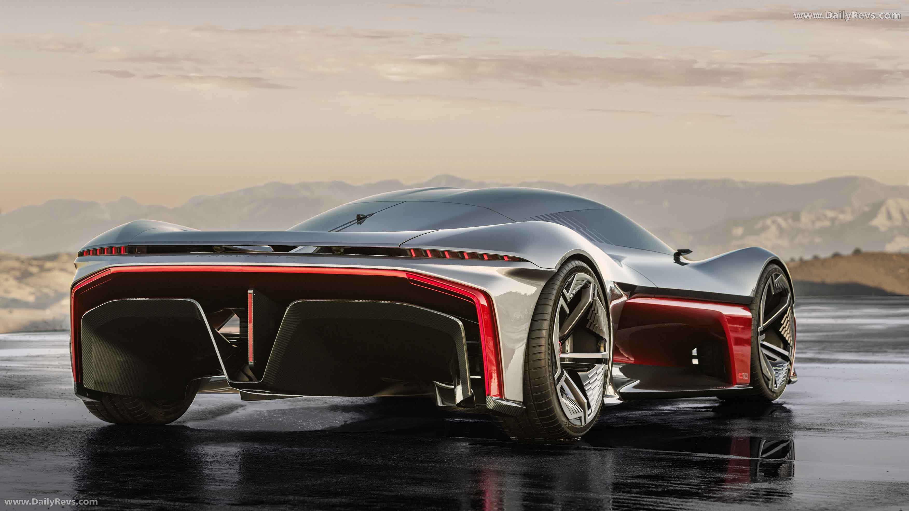 2025 Chevrolet Corvette SoCal Concept Rear View