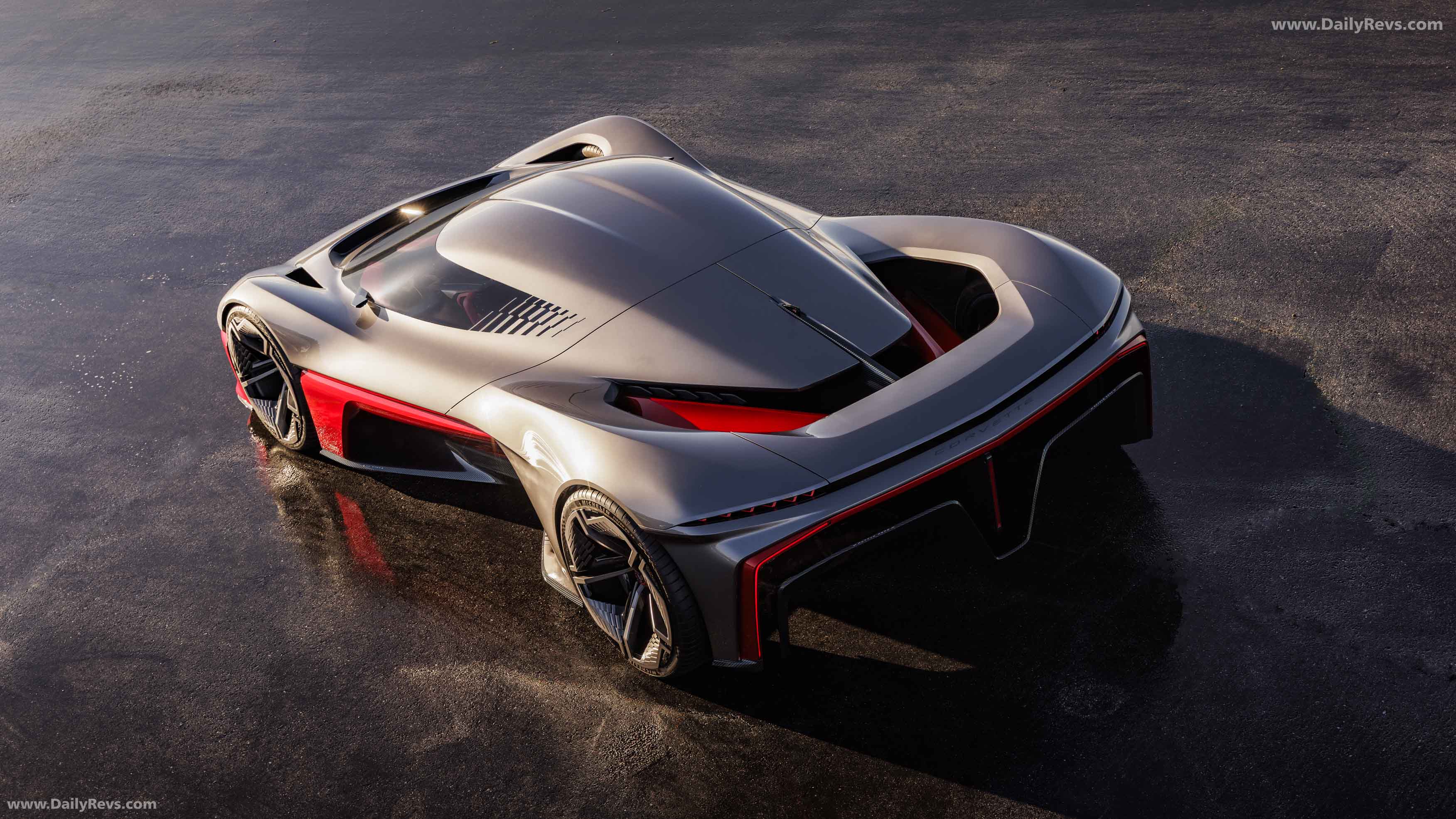 2025 Chevrolet Corvette SoCal Concept Top View