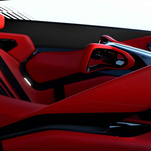 2025 Chevrolet Corvette SoCal Concept Interior