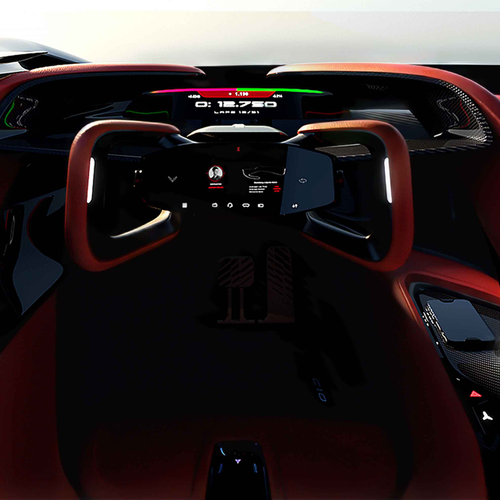 2025 Chevrolet Corvette SoCal Concept Interior