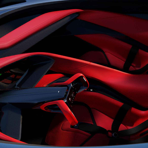 2025 Chevrolet Corvette SoCal Concept Interior