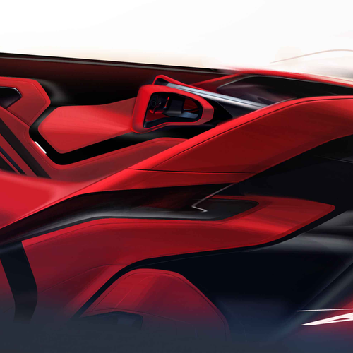 2025 Chevrolet Corvette SoCal Concept Interior