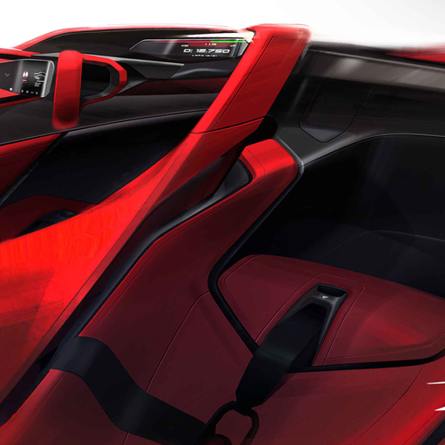 2025 Chevrolet Corvette SoCal Concept Interior