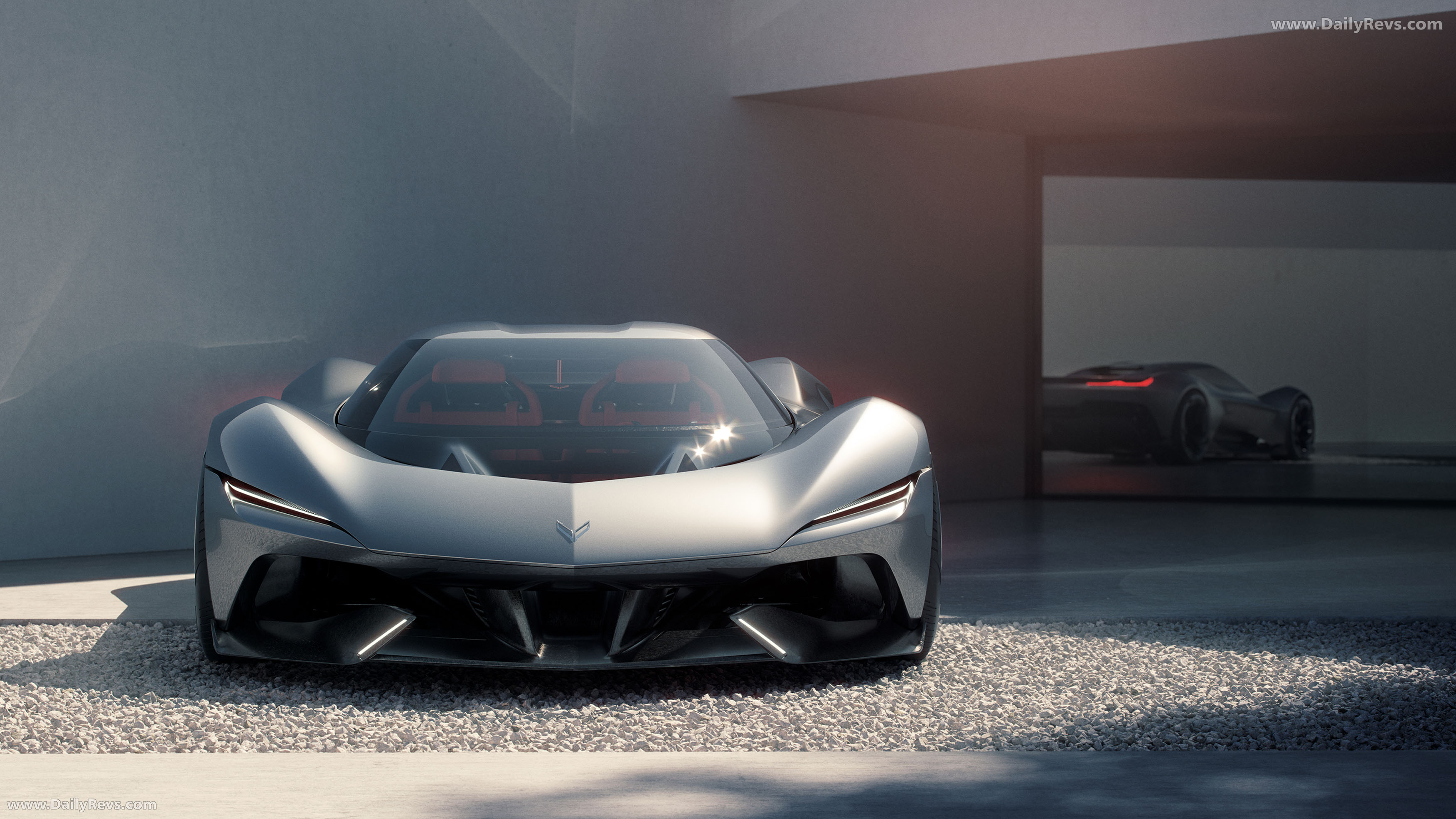 2025 Chevrolet Corvette CX Concept Front View