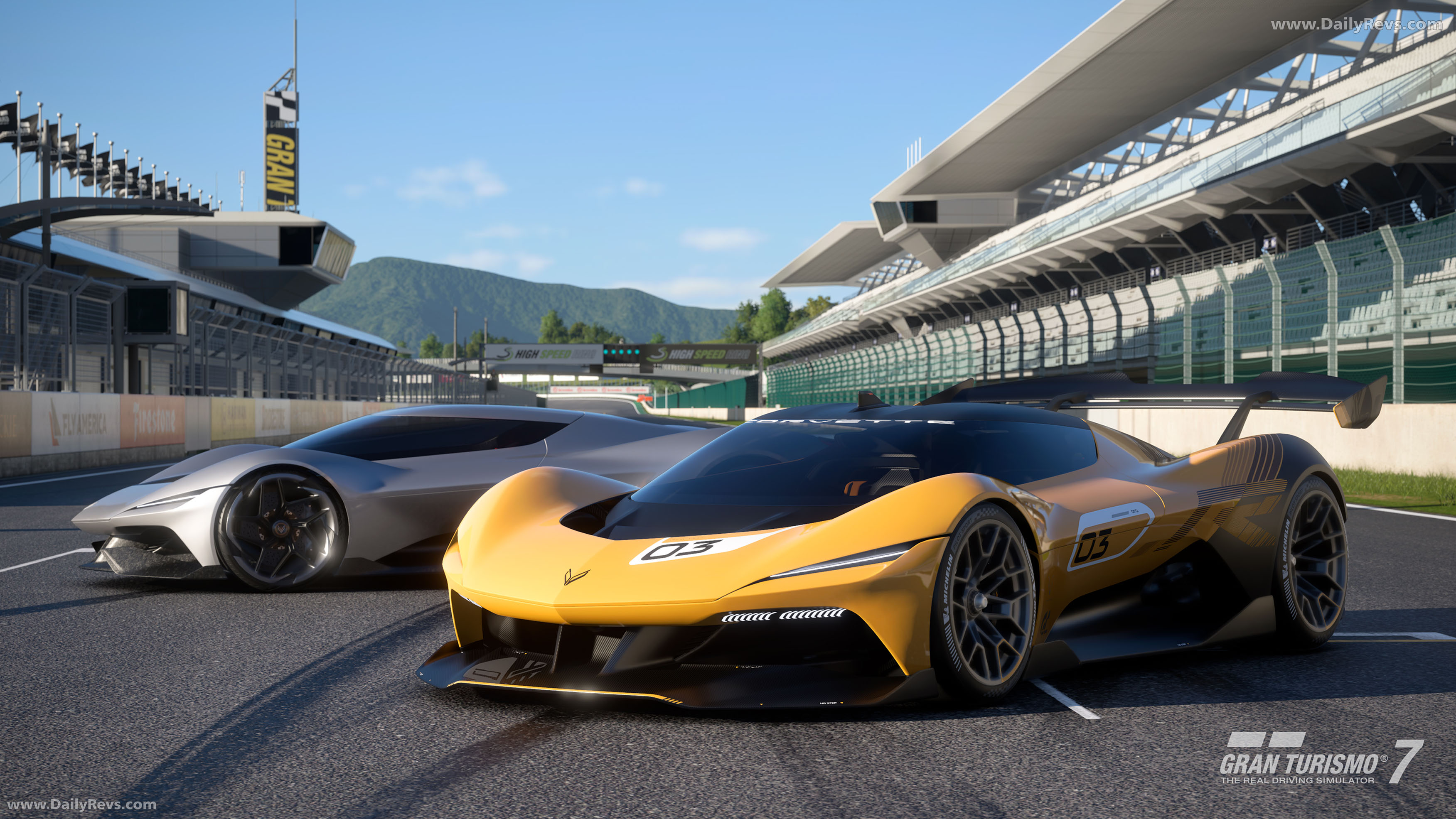 2025 Chevrolet Corvette CX Concept Front View